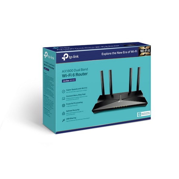 TP-Link Archer AX20 Wi-Fi 6 router